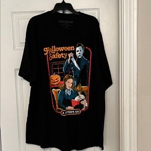 Halloween Safety Graphic T-Shirt